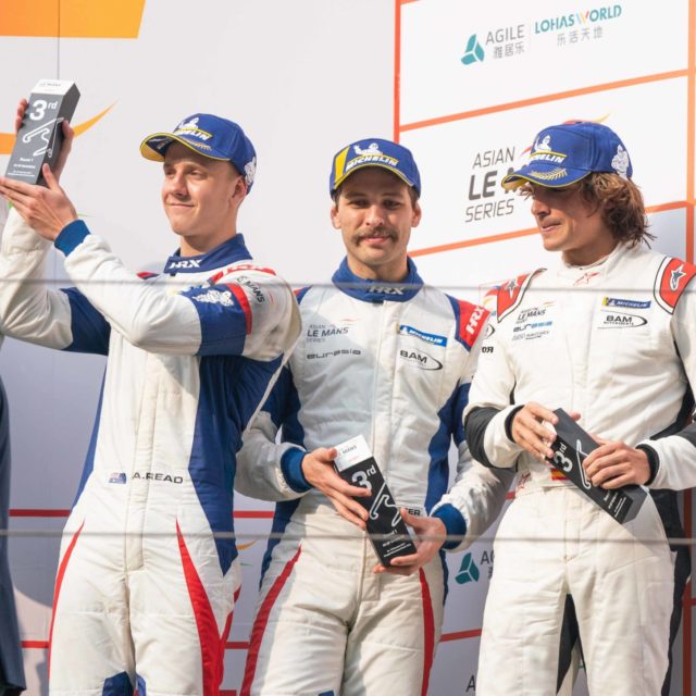 Asian Le Mans Series podium for Aidan Read